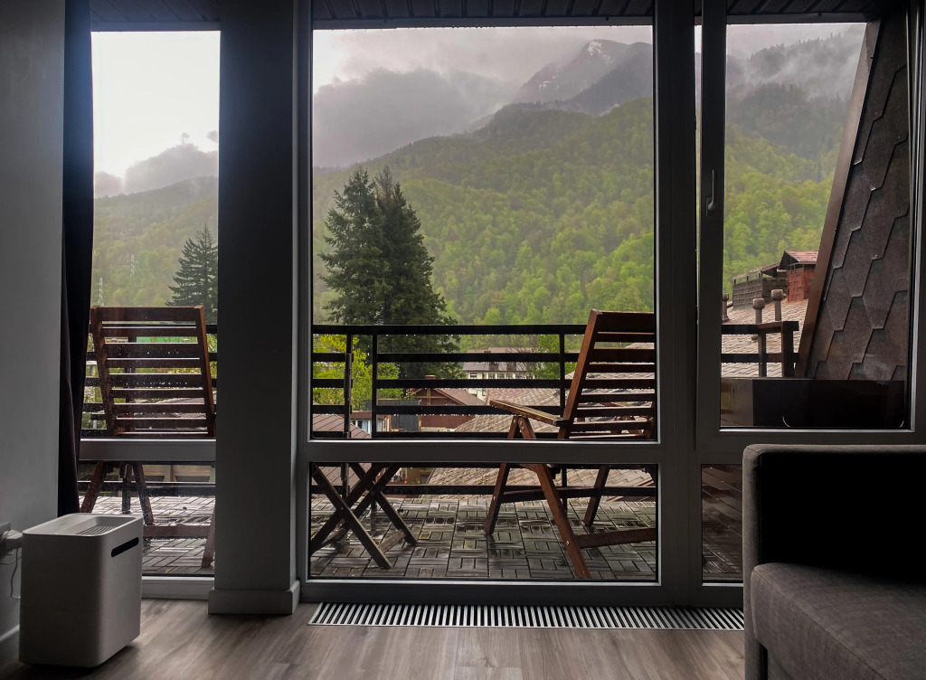 Фотография квартиры Студия с террасой с видом на горные вершины