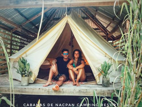 Фотография базы отдыха Cabanas de Nacpan Camping Resort