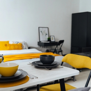 Фотография квартиры Квартира студия Абрикосовый cон