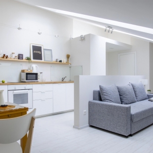 Фотография квартиры Апартаменты Booklovers Attic Мансарда у Кремля с парковкой