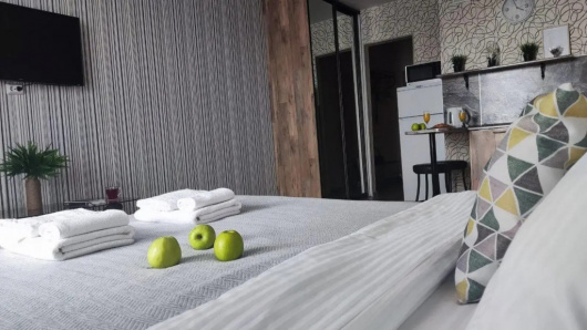 Фотографии квартиры 
            Апартаменты на улице Молодогвардейцев 74