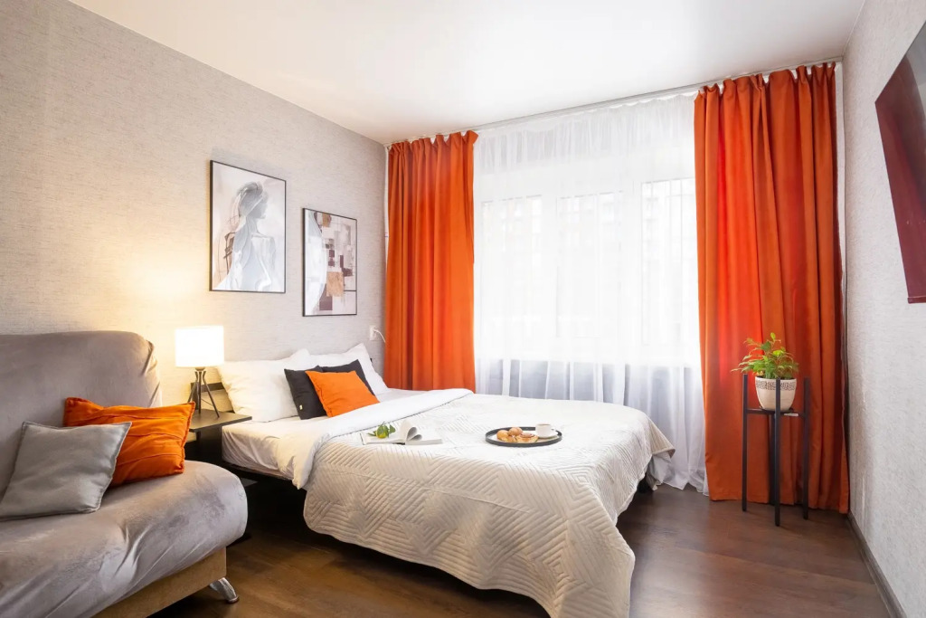 Фотография квартиры Квартира Яркая двушка у жд вокзала и Метро