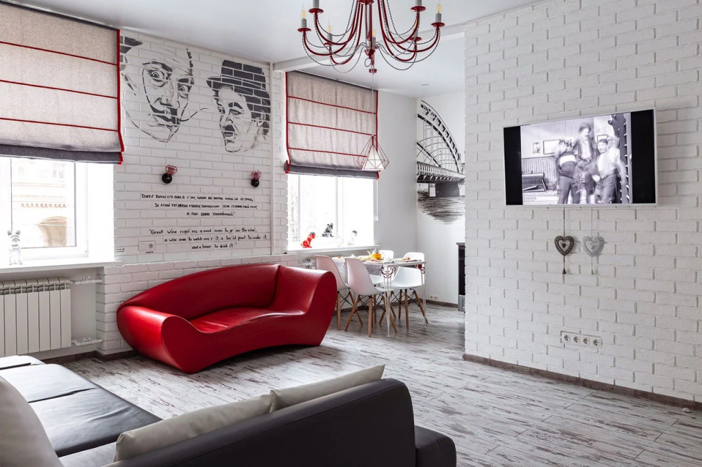 Фотография квартиры Квартира Piter Apartments Евродвушка с кондиционером на Московском