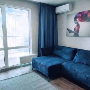 Фотография квартиры Апартаменты  Двухкомнатные апартаменты евростандарта с закрытой территорией