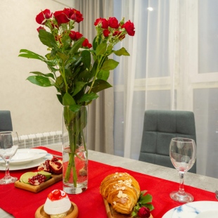 Фотография квартиры Апартаменты «Атмосфера» | Гранатовый След — Панорама На 22 Этаже