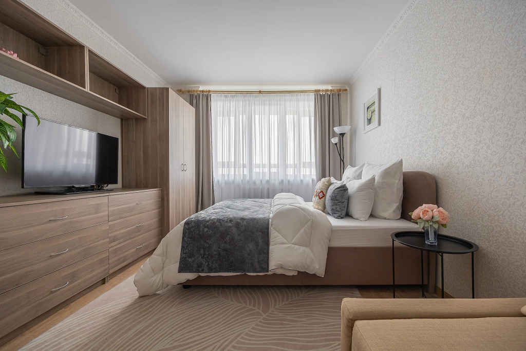 Фотография квартиры Апартаменты Как Дома на Краснозвёздной, 35. Рядом с парком Швейцария