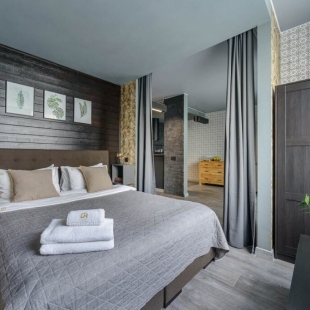 Фотография квартиры Апартаменты 1-комнатные HomeApart П. Мстиславца, 6