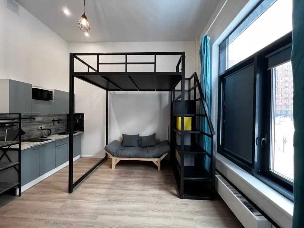 Фотография квартиры Квартира Уютная Современная Студия в Ценре Москвы