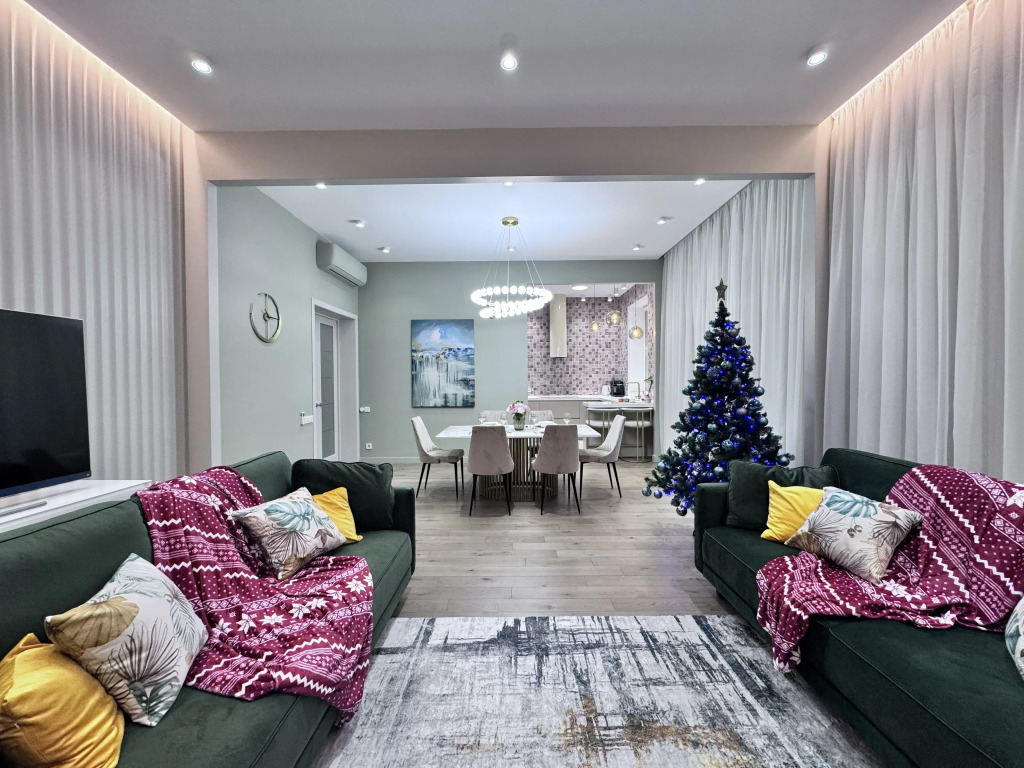 Фотография Коттеджа Частный Дом Зимняя Сказка