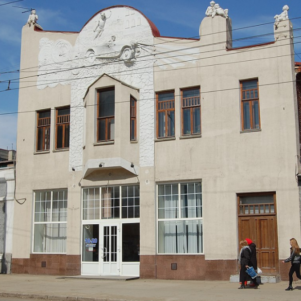 Фотография памятника архитектуры Автогараж С.И.Соколова и З.И.Иванова