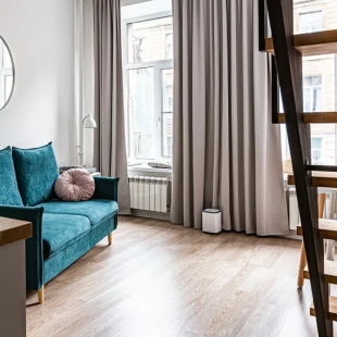 Фотография квартиры Апартаменты LetYourFlat "Aquamarine" студия