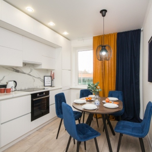 Фотография квартиры Апартаменты Премиум класса Синий-Терракот