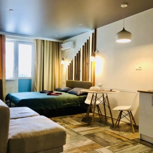 Фотография квартиры Апартаменты Уютная Студия с большой лоджией в доме бизнес-класса