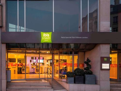 Фотография гостиницы ibis Styles Paris Gare de l'Est Château Landon