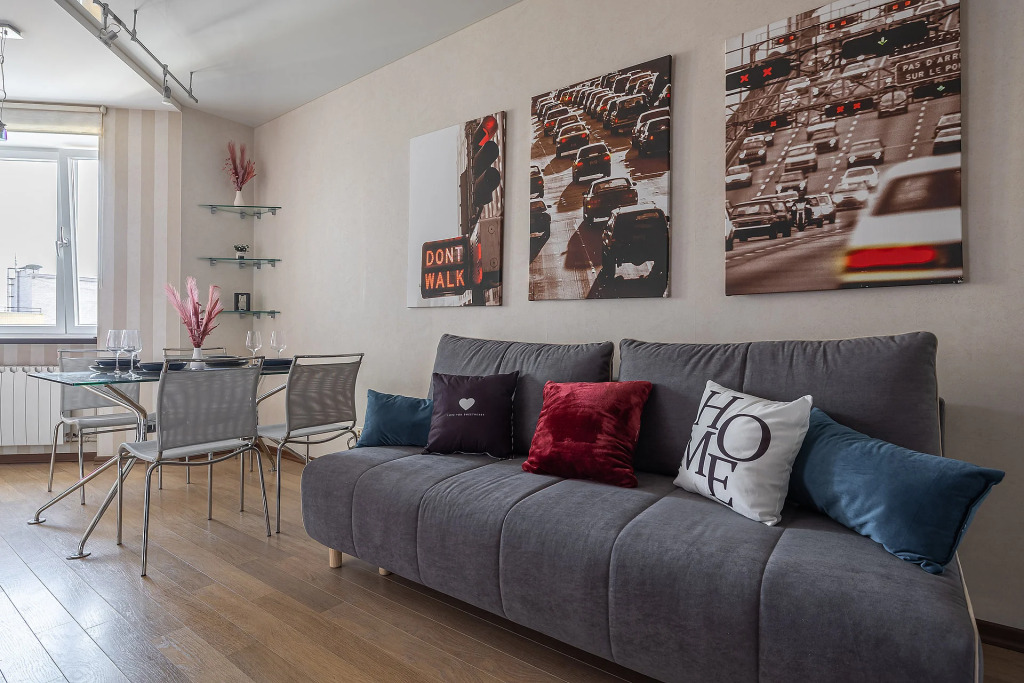 Фотография квартиры Квартира izi Apart в центре Нижнего Новгорода на улице Ижорской 18