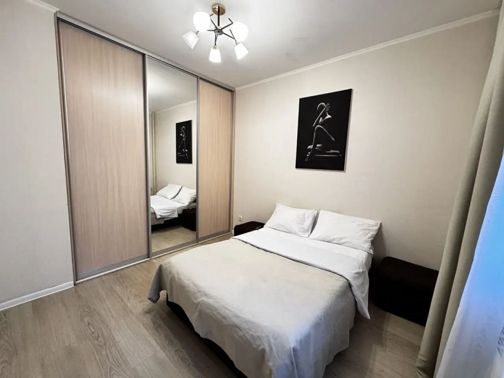 Фотография квартиры Квартира Однушка с Кроватью и Диваном на Кухне