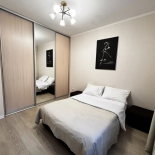 Фотография квартиры Квартира Однушка с Кроватью и Диваном на Кухне