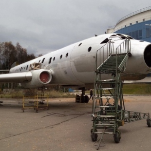 Фотография памятника Самолёт-памятник Ту-104АК