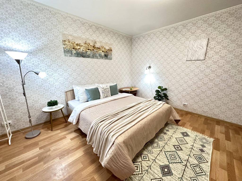 Фотография квартиры Апартаменты с большой кухней и балконом