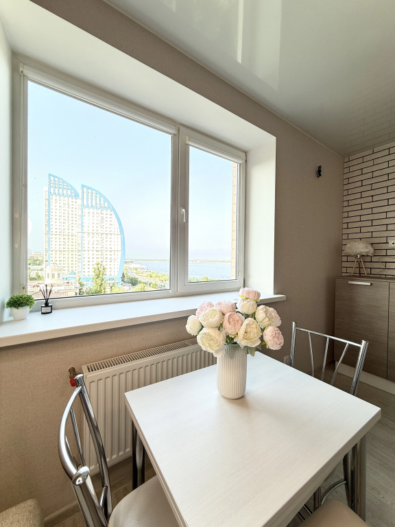 Фотография квартиры Квартира Уютная с видом на Волгу и Волжские Паруса