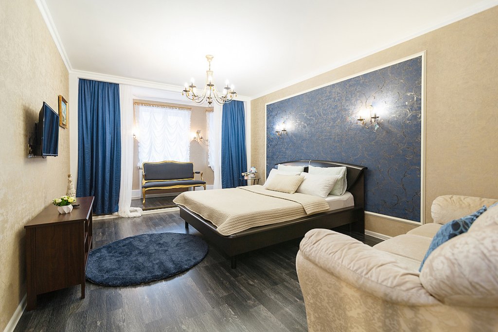 Фотография квартиры Апартаменты двухкомнатные с видом на Волгу на ул.К.Маркса 44, м.Стрелка. Сова-Дом