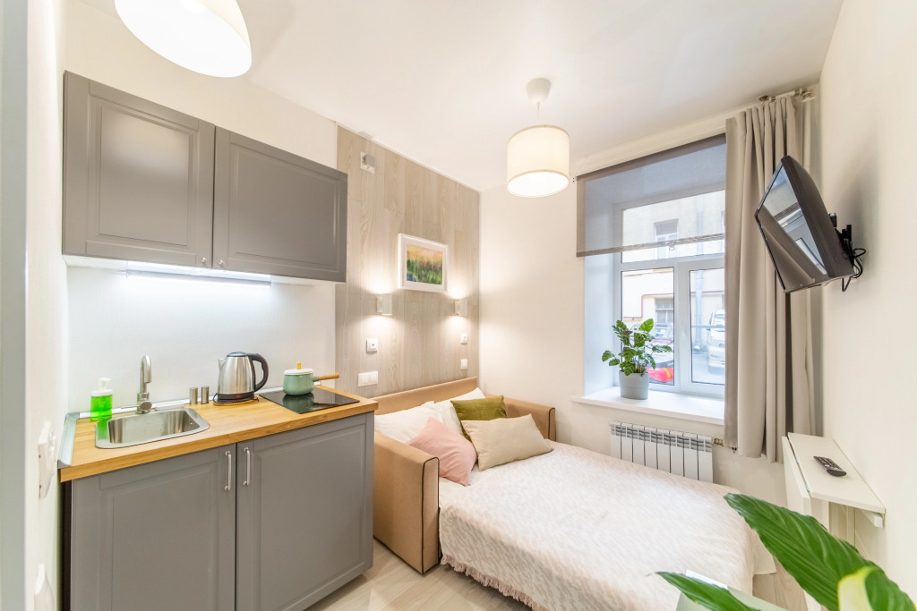 Фотография квартиры Апартаменты Monetka House Одноместная Студия