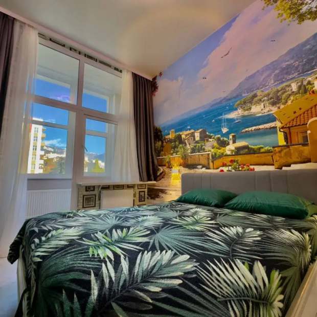 Фотографии квартиры 
            Квартира Новая Уютная Однокомнатная в Центре Ялты у Пионерского Парка с Охраняемой Парковкой