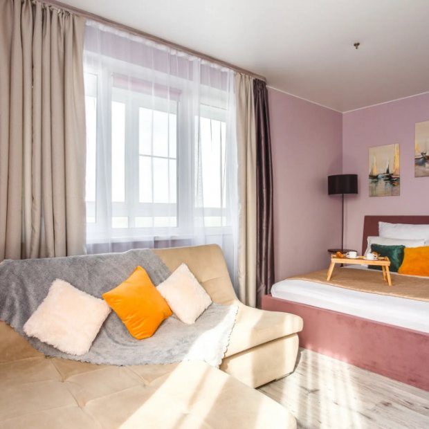 Фотографии квартиры 
            Апартаменты от UNIQUE STYLE APART24 на улице Лукино 51А