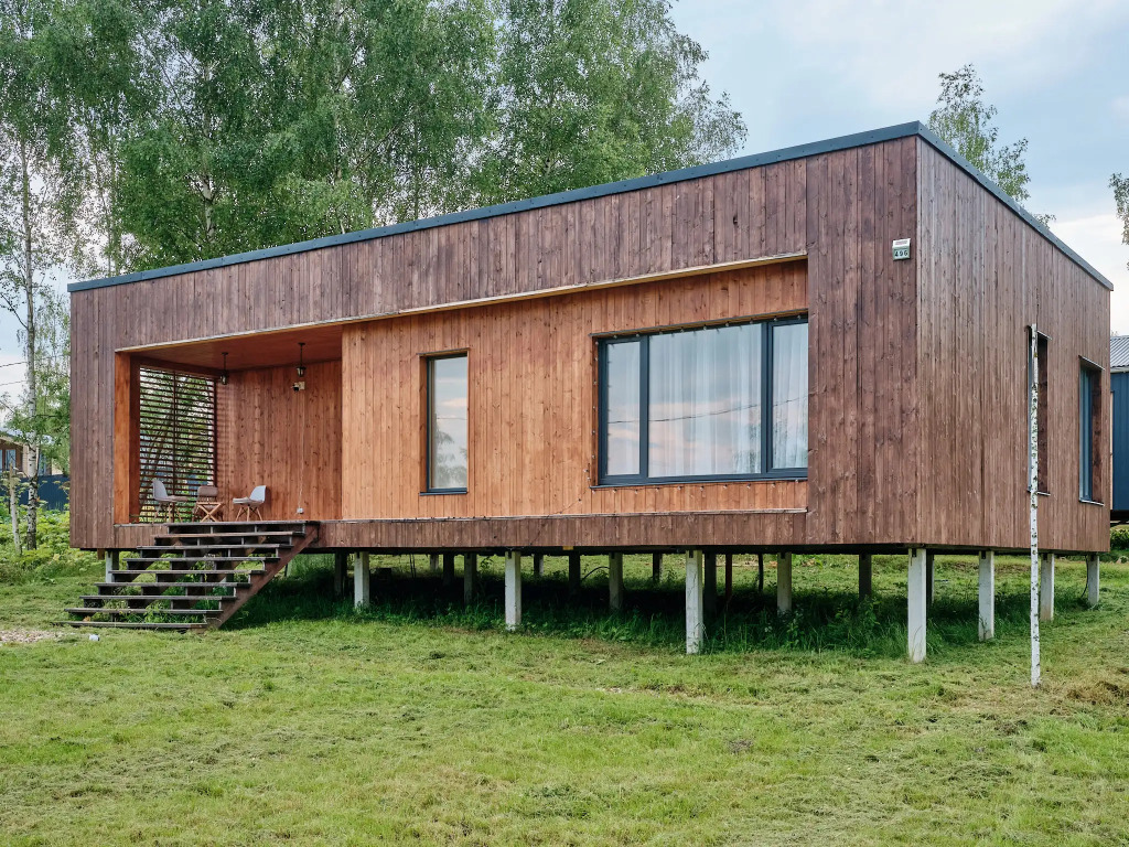 Фотография Коттеджа Частный дом с сауной 3мя спальнями 496