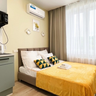 Фотография квартиры Апартаменты в зеленых тонах