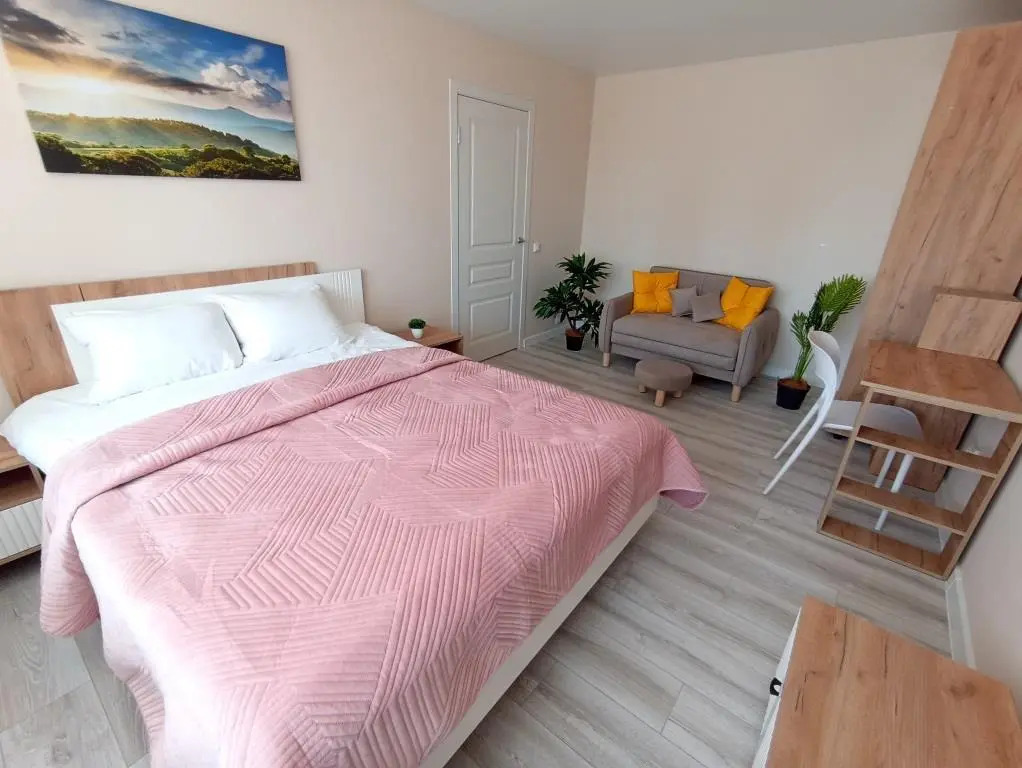 Фотография квартиры Апартаменты 1-комнатные сети «Все в гости» на ул.Кузнецова 97А на 4 этаже