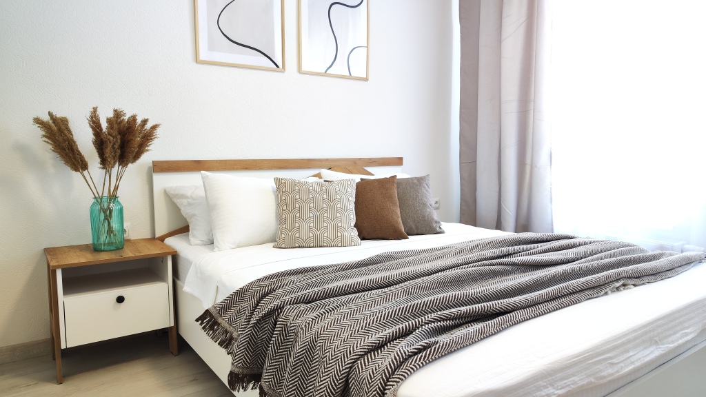 Фотография квартиры Апартаменты Panda Home в Сердце Сибири с видом на город с высоты