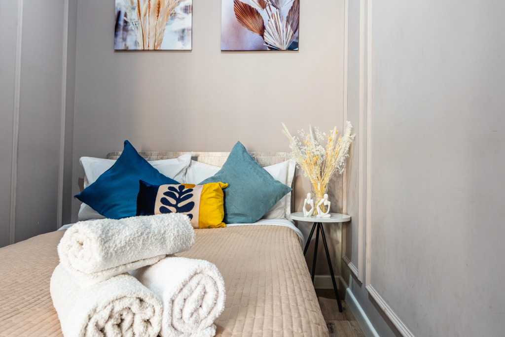 Фотография квартиры Апартаменты Стильные 2-комнатные в Самом Центре Города (300)