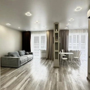 Фотография квартиры Квартира Просторная студия с видом на Амур