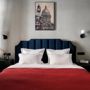 Фотография квартиры Апартаменты Двухкомнатные с Лепниной