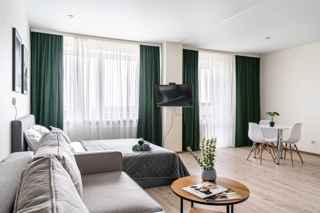 Фотография квартиры Квартира Студия с панорамным видом у метро