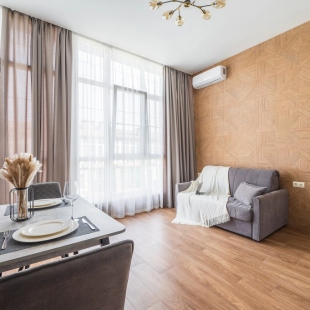 Фотография квартиры Апартаменты Red Apartments Арт Лайт Максвелл