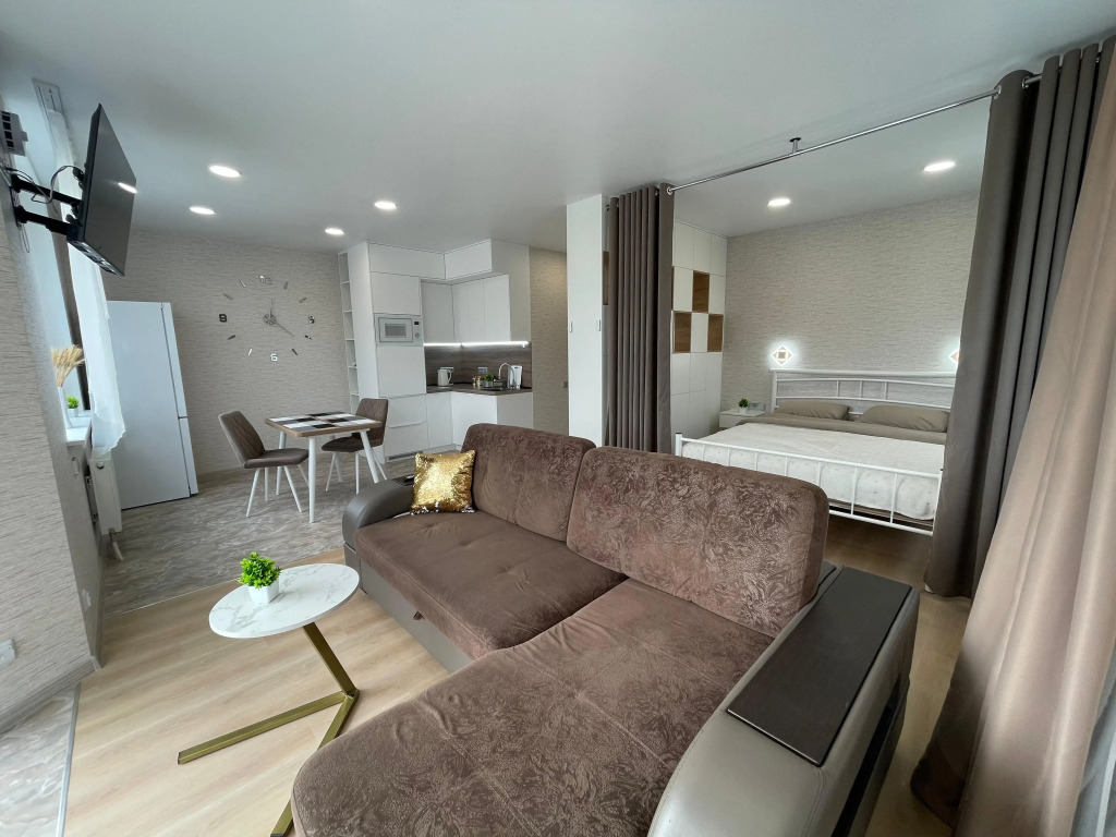 Фотография квартиры Квартира Lounge Вид на бухту Тихий океан лес и город