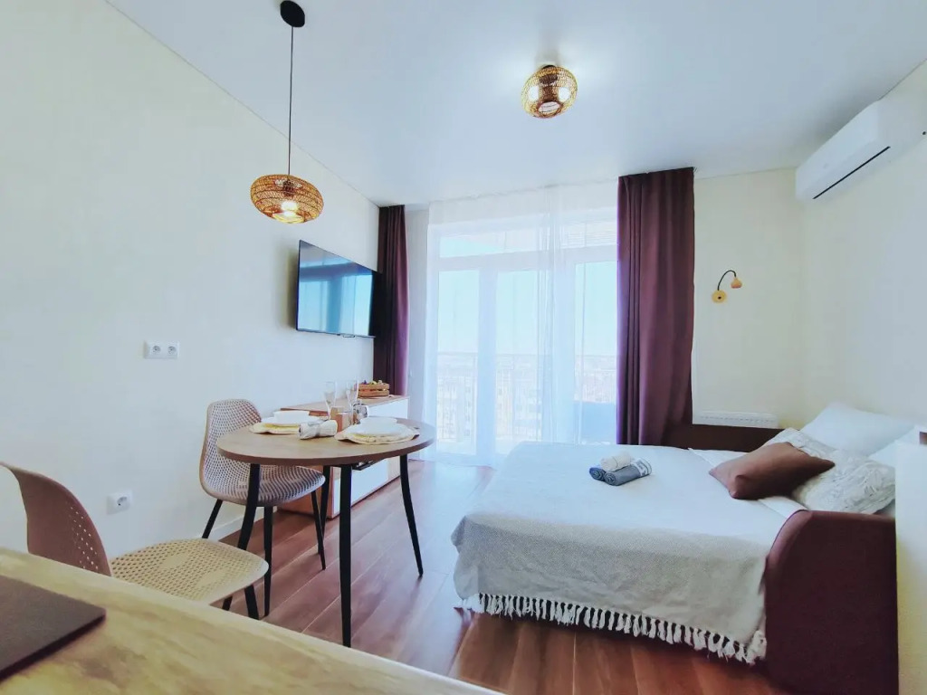 Фотография квартиры Апартаменты Новая студия в ЖК Самолет