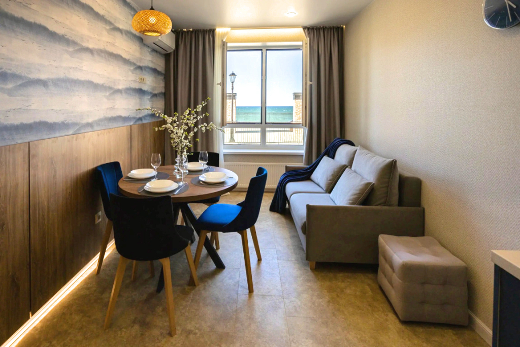 Фотография квартиры Апартаменты Апартамент с видом на море | 1 линия Балтийского моря