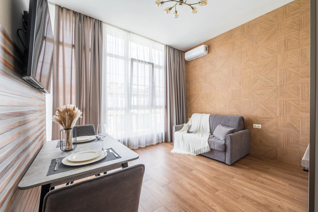 Фотография квартиры Апартаменты Red Apartments Арт Лайт Максвелл