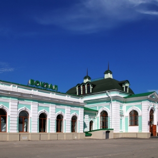 Фотография памятника архитектуры Здание железнодорожного вокзала Сызрань-1
