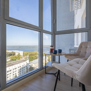 Фотография квартиры Апартаменты с панорамным видом  iZi Apart в самом центре Нижнего Новгорода