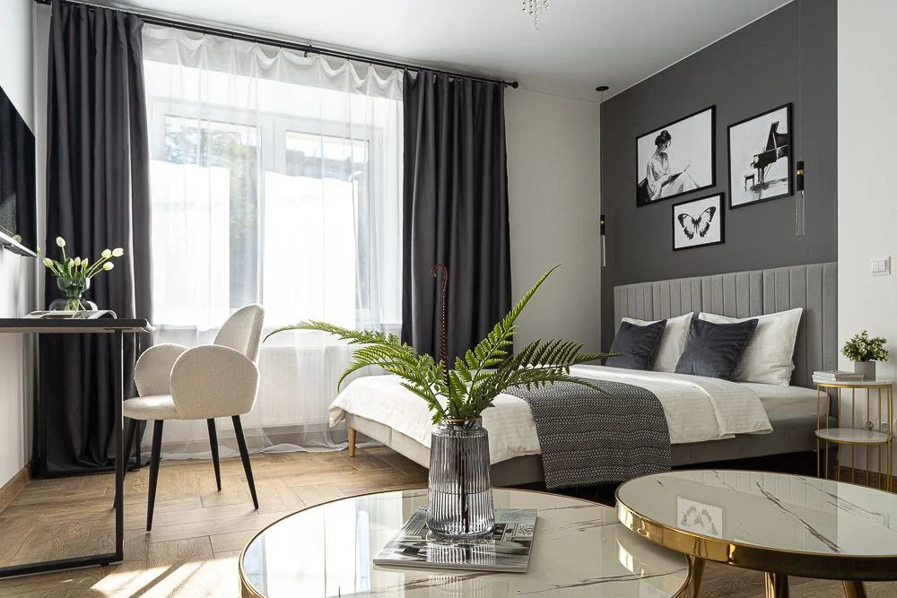 Фотография квартиры Апартаменты Monochrome от Сети Good Vibes Apartments
