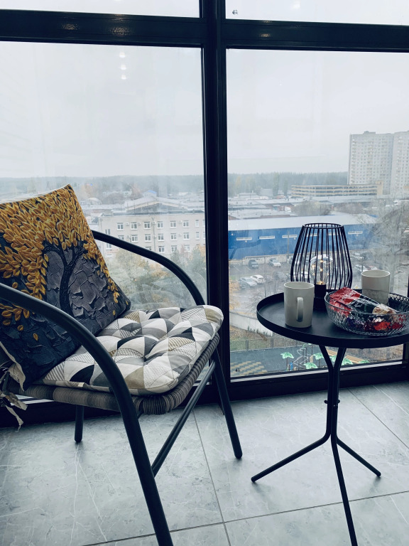 Фотография квартиры Квартира Уютная студия с панорамными окнами