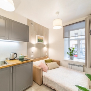 Фотография квартиры Апартаменты Monetka House Одноместная Студия