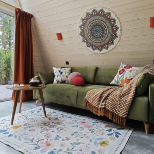 Фотография Коттеджа Частный дом Увеличенный А-фрейм Сад с баней и чаном