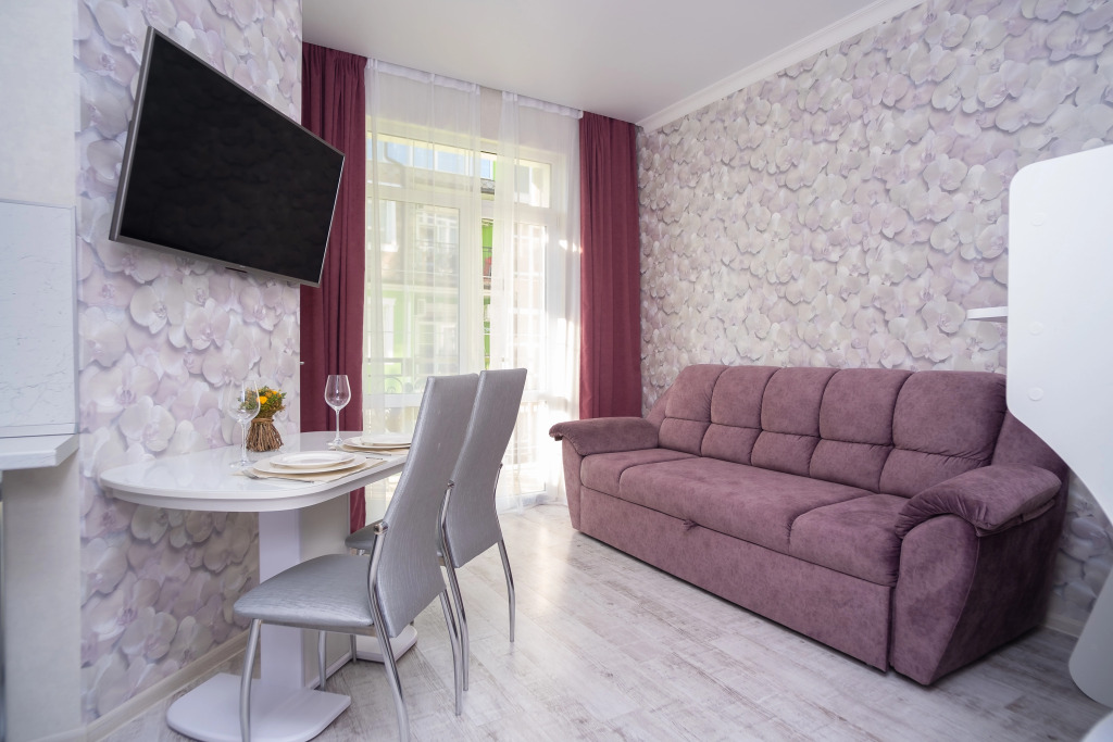 Фотография квартиры Апартаменты Red Apartments Арт Лайт Сити Анри
