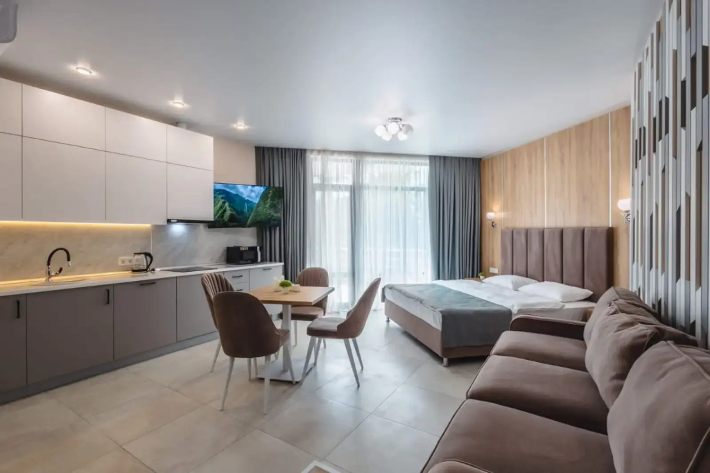 Фотография квартиры Квартира Студия 1 этаж кв. 5 от УК Family Pride Apartments