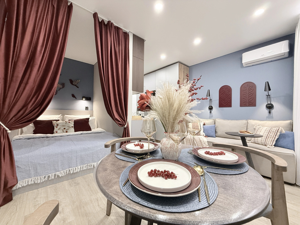 Фотография квартиры Апартаменты Студия С Парной-Русский Стиль На Новый Лад